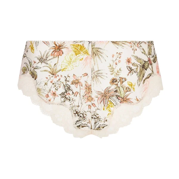 Shorty pour femme à fleurs avec dentelle Évasion Tropique Matin Tropic