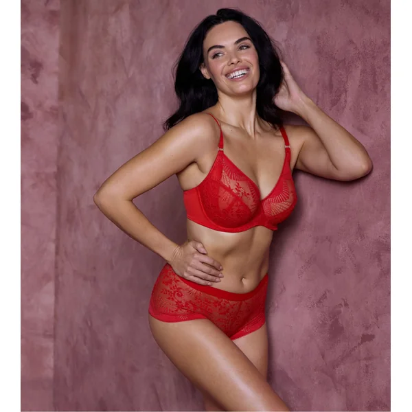 Shorty rouge en dentelle Sensu Lace Salsa