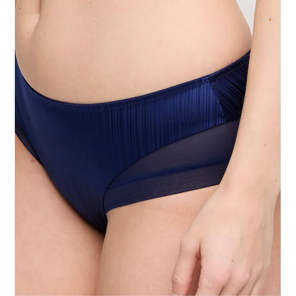 Shorty satiné bleu Knokke Bleu Saphir