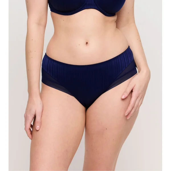 Shorty satiné bleu Knokke Bleu Saphir