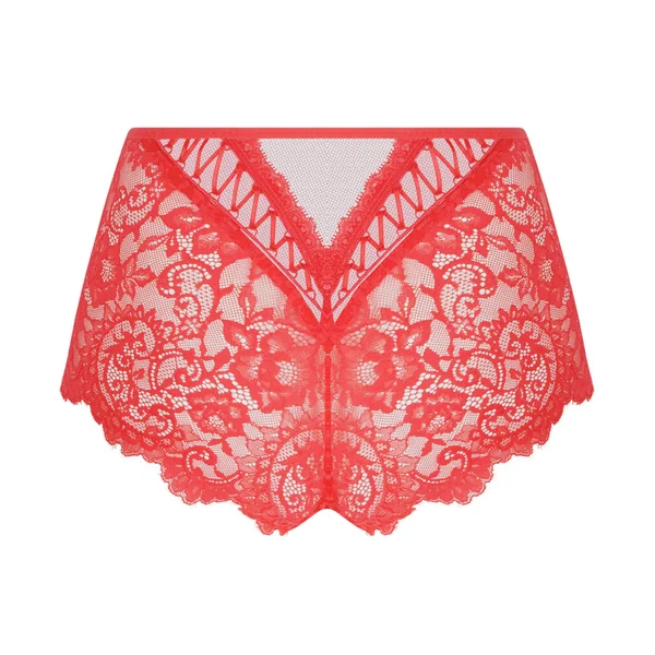 Shorty sexy haut avec laçage Désirs de Venise Grenat Venise