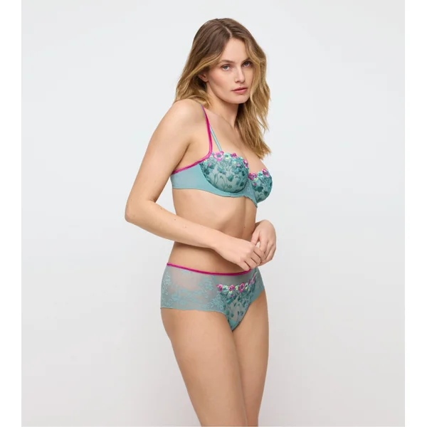 Shorty vert d'eau/rose Lizelot Bali Green