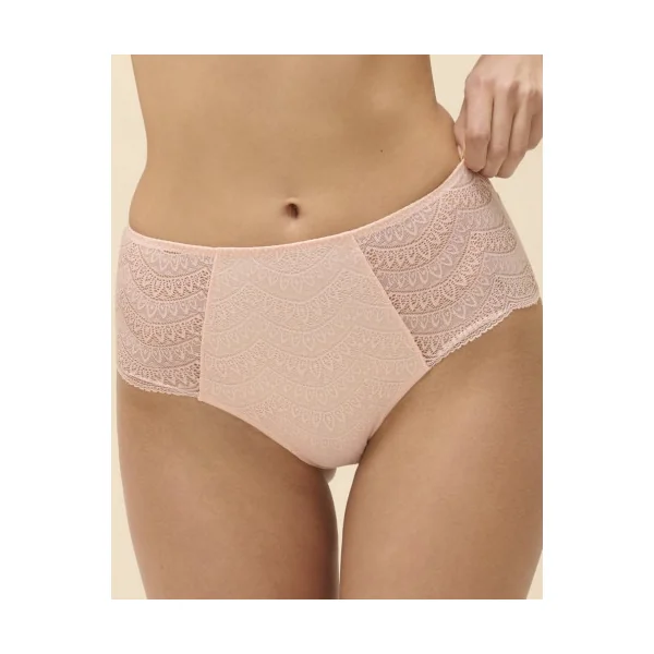 Simone Pérèle - Culotte haute Poudre Pétale M/2 Karma