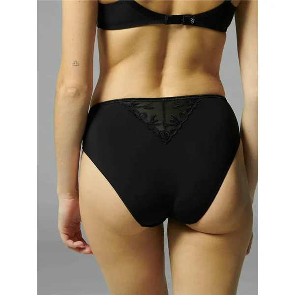 Simone Pérèle - Culotte Retro Brief Noir M/2 Andora