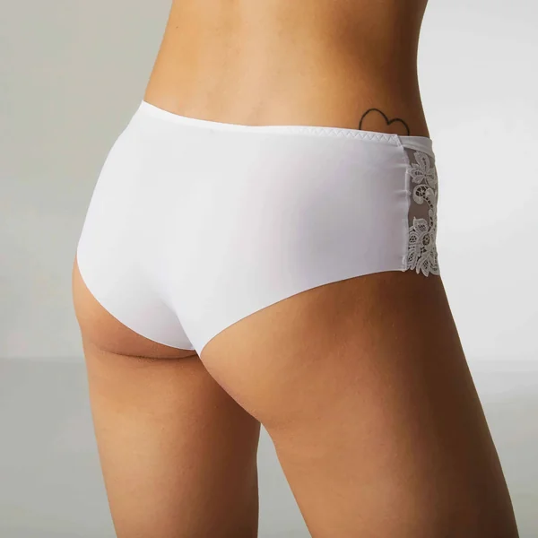 Simone Pérèle - Culotte Shorty Blanc S/1 Saga