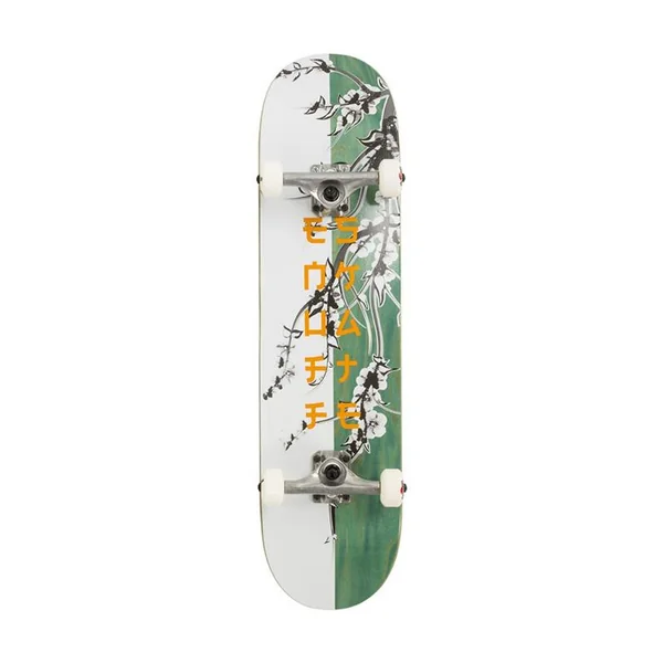 Skate ENUFF Cherry Blossom Complete White/Teal 8 x 32