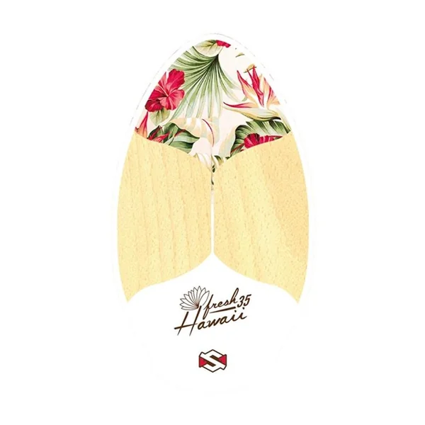 Skimboard en bois SKIM1 WOOD 35 SKIM ONE Fresh Hawaii White/Brown (90312)