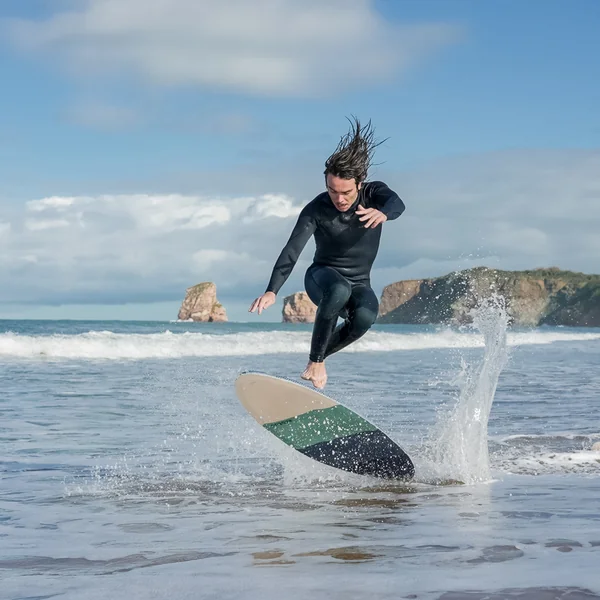 Skimboard mousse adulte - 500 bleu gris