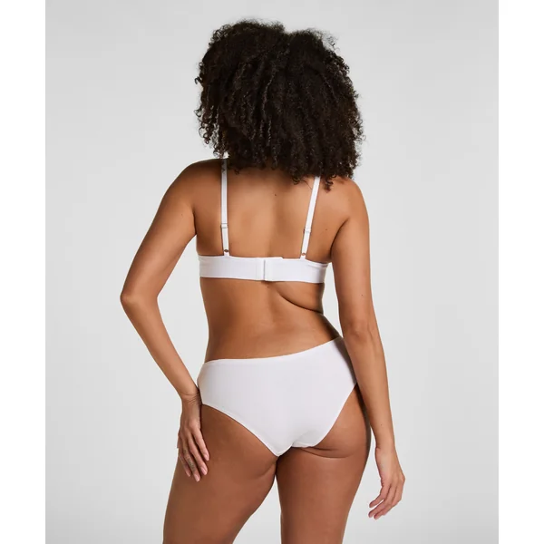 Slip Brésilien en Coton Kira - Blanc