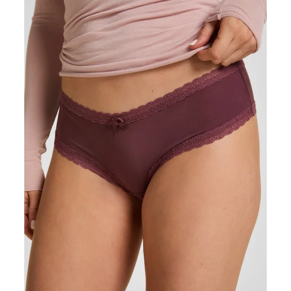 Slip brésilien en forme de V London - Violet