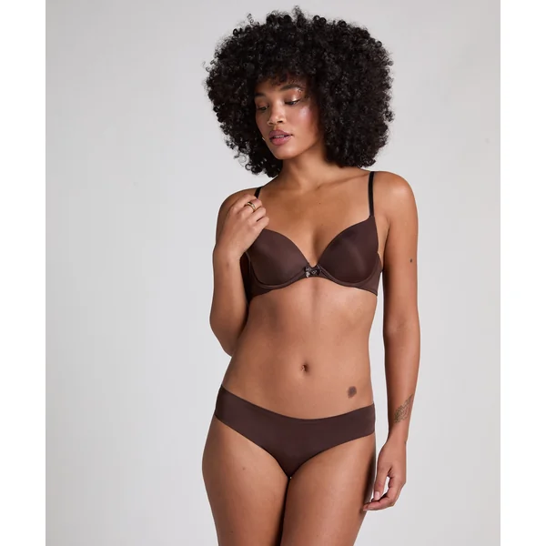 Slip brésilien Invisible - Marron