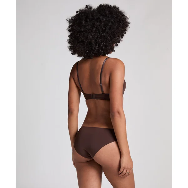 Slip brésilien Invisible - Marron