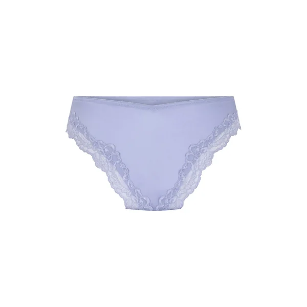 Slip brésilien Lace & Shine - Violet
