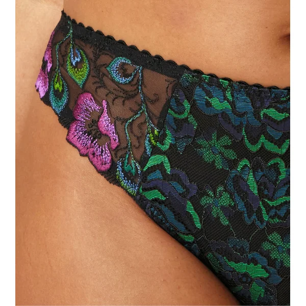 Slip brésilien SAN ANGEL Peacock Feather