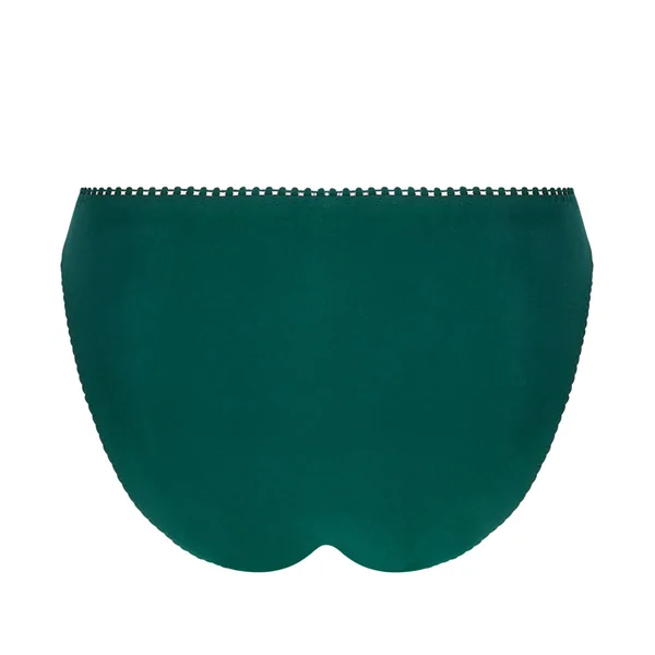 Slip charme en dentelle verte Atelier Séduction Vert Anglais