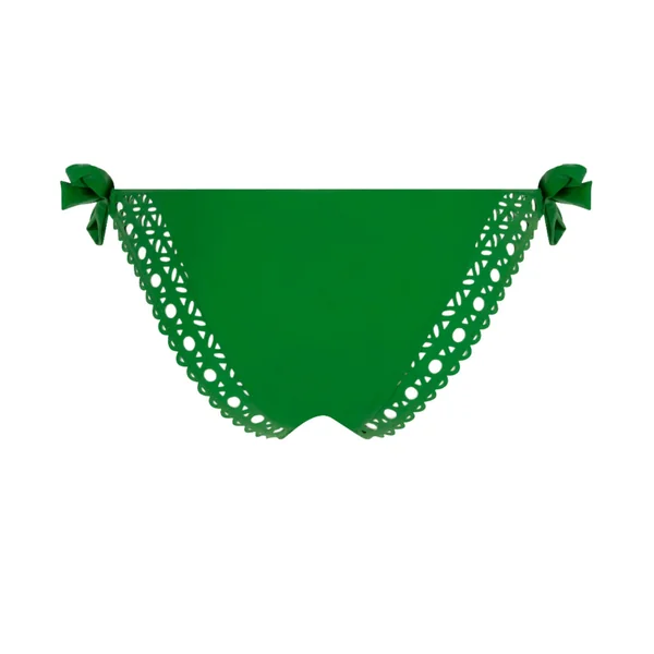 Slip de bain Ajourage Couture Anis Ajourage