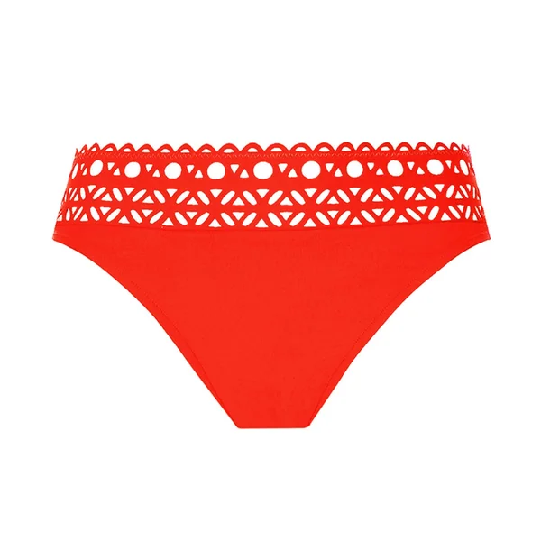 Slip de bain AJOURAGE COUTURE Orange Couture