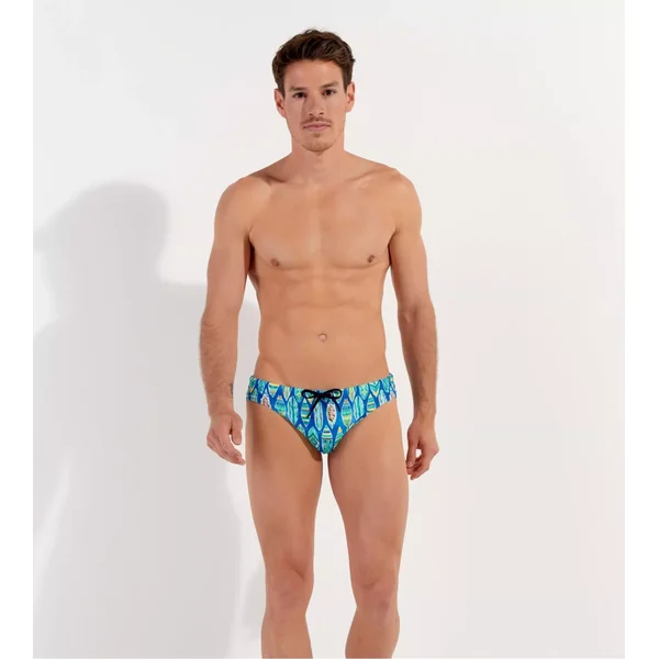 Slip de bain homme imprimé planches de surfs Marbella