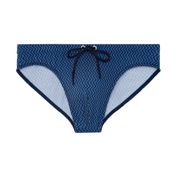 Slip de bain mini Morny Navy Print