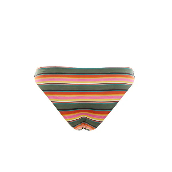Slip de bain rayé Vaiva Rainbowash Kaki