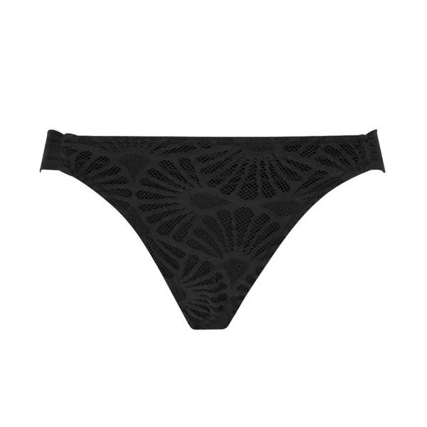 Slip de bain séduction LA MUSE DENTELLE Noir