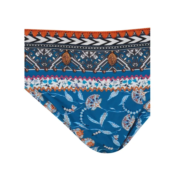 Slip de bain échancré Bleu Cobalt