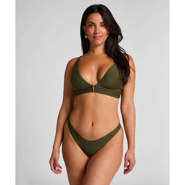 Slip de Bikini Échancrés Luna - Vert