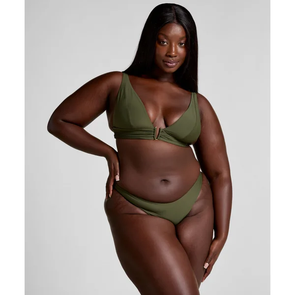 Slip de Bikini Échancrés Luna - Vert