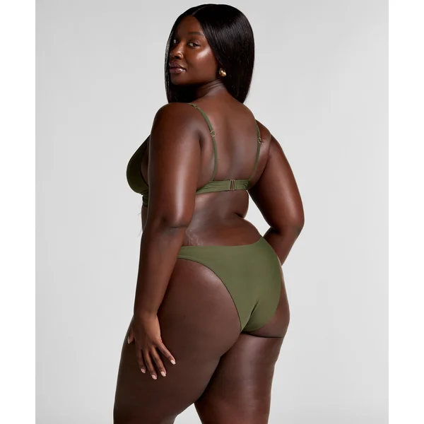 Slip de Bikini Échancrés Luna - Vert