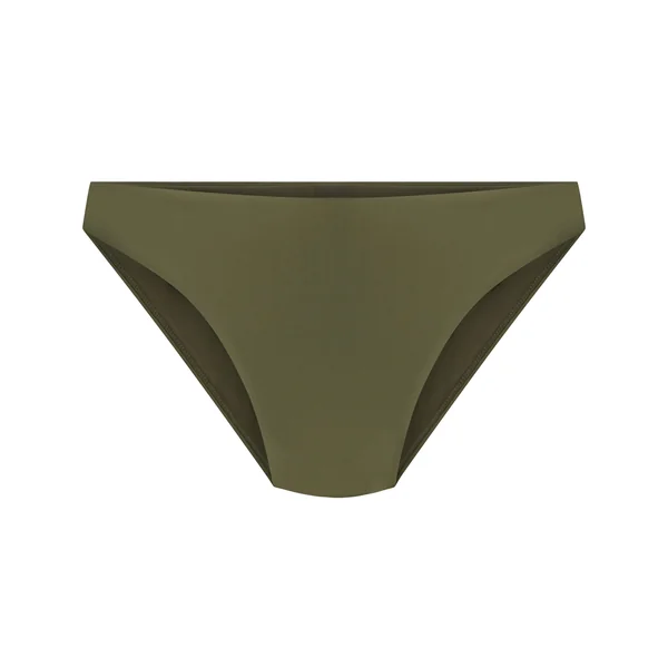 Slip de Bikini Échancrés Luna - Vert
