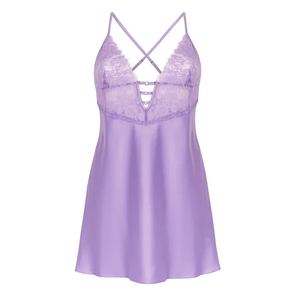 Slip dress Nienke - Violet