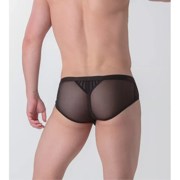 Slip mini en tulle Personnal Allure Noir