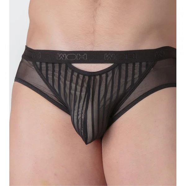 Slip mini en tulle Personnal Allure Noir