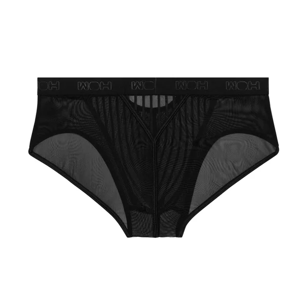 Slip mini en tulle Personnal Allure Noir
