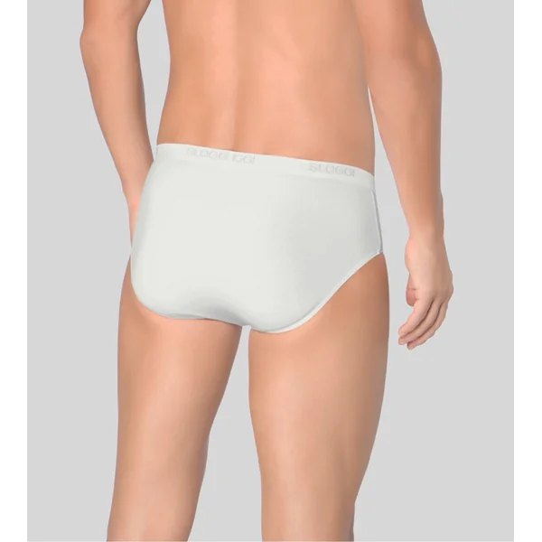 Slip Sloggi men Basic Midi BLANC