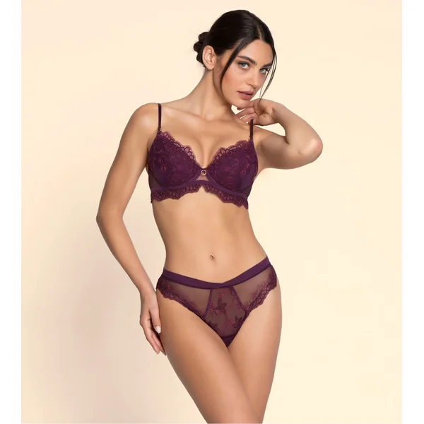 Slip Séduction violet Élégance Artist Orchidée