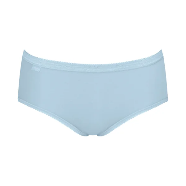 Sloggi Basic+ Midi lot de 4 Multicolore Orange/Bleu