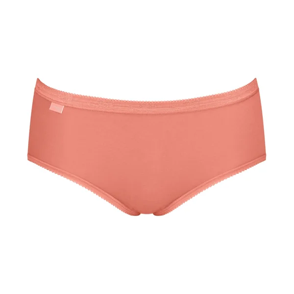 Sloggi Basic+ Midi lot de 4 Multicolore Orange/Bleu