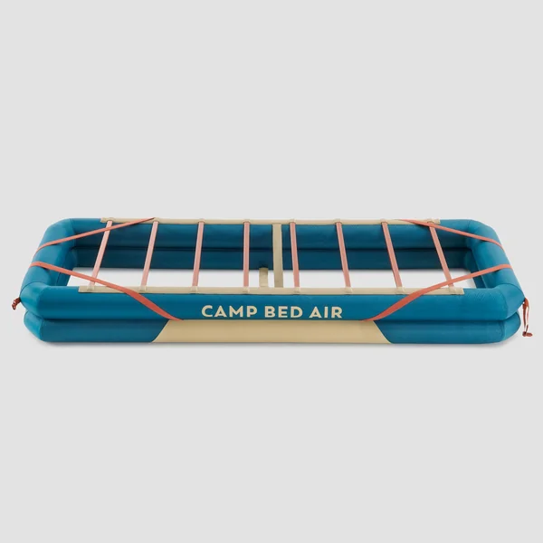 Sommier gonflable de camping 1 personne, 200x70x25 cm, Camp Bed Air