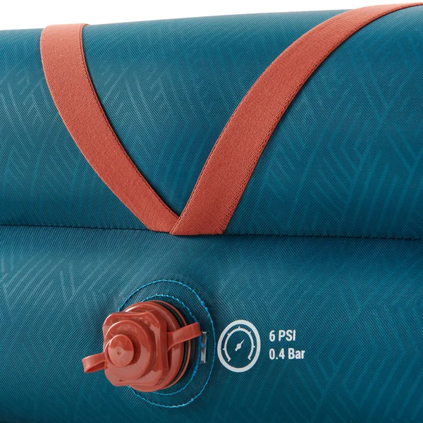 Sommier gonflable de camping 1 personne, 200x70x25 cm, Camp Bed Air