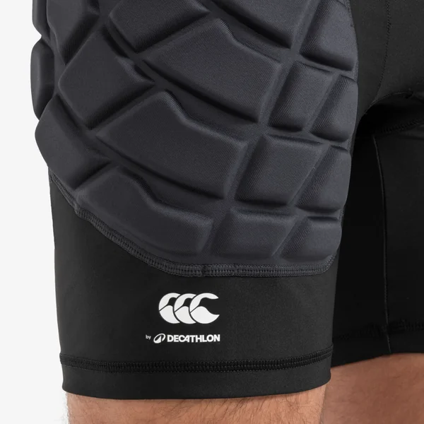 Sous-short de protection de rugby Homme - R500 Decathlon | Canterbury noir