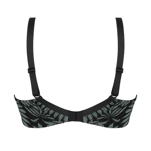 Soutien gorge armatures bien être Jungle du Soir Vert Minuit