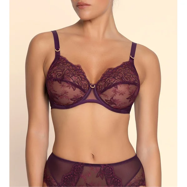 Soutien gorge armatures bien-être violet Élégance Artist Orchidée