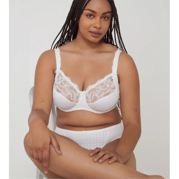 Soutien gorge armatures Madison Blanc (bonnets B, C, D, E)