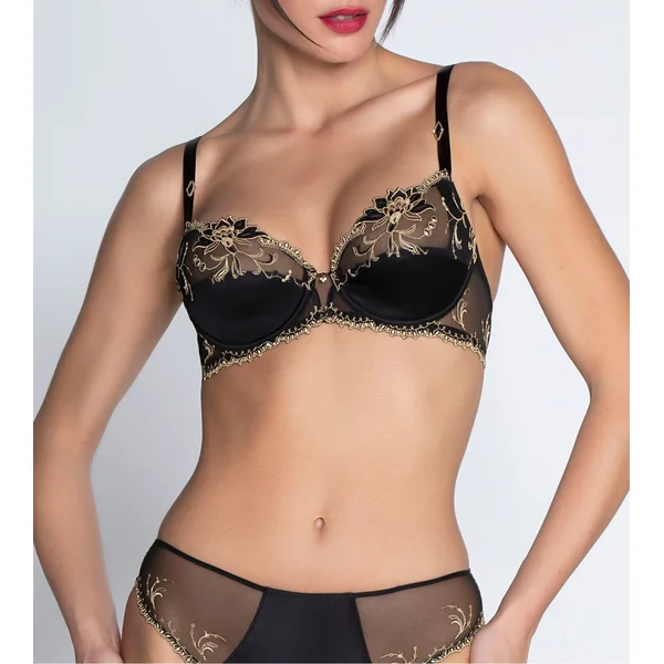 Soutien gorge armatures Éblouissante Icône Or Nuit