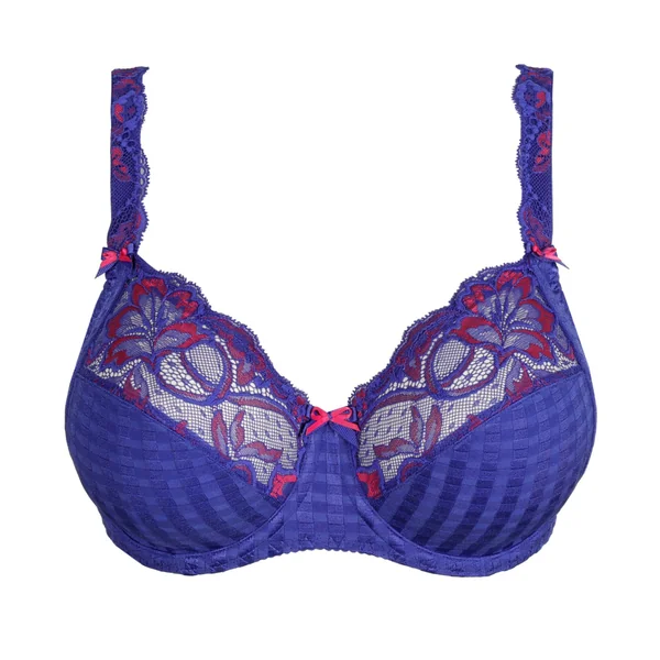 Soutien gorge bleu à carreaux armatures (B, C, D, E) Madison Blueberry Kiss