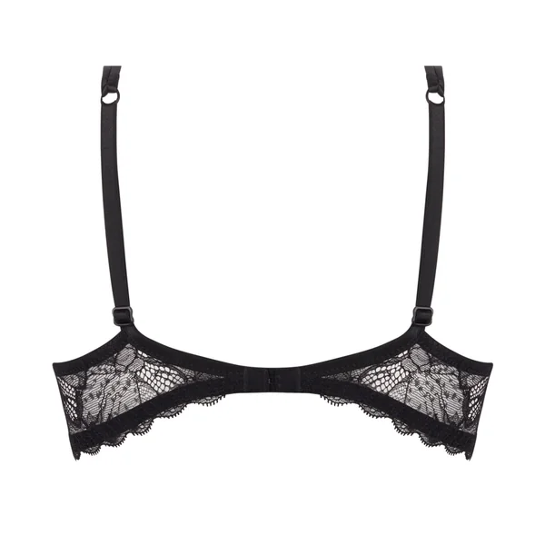 Soutien gorge coques progressives Floraison Passion Safran Rose