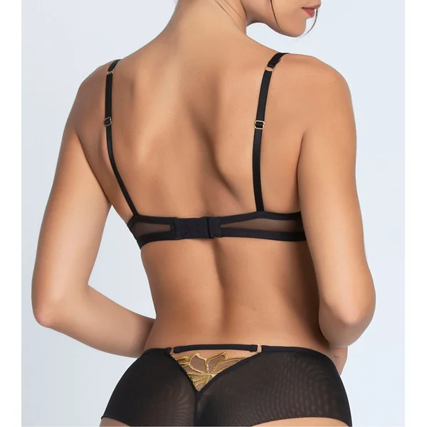 Soutien gorge coques progressives Éclats d'Or Noir Or