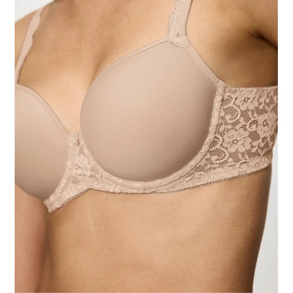 Soutien gorge corbeille beige avec mousse 3D Amourette