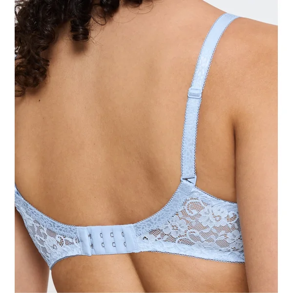 Soutien gorge corbeille bleu avec mousse 3D Amourette Ice
